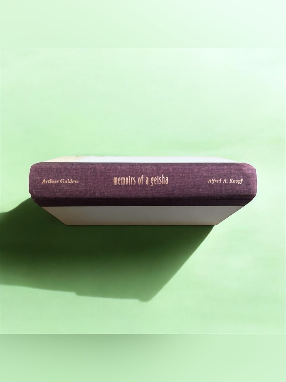 Memoirs of a Geisha by Arthur Golden (1997 Hardcover, First Edition) – Alfred A.
